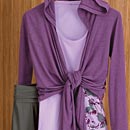 Three-Way Wrap Jacket, Tank and Pants 
