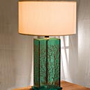 Sea Fronds Glass Lamp