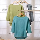 Breezy Boat Neck Top 