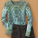 Annika Tee and Baby Wale Corduroy Skirt 