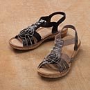 Rieker Zipper Sandals