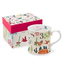 12 Days of Christmas Appetizer Plates & Mug