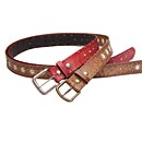 Leather Belts and Changeable Buckles