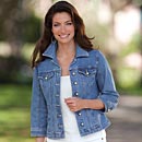 Denim & Pearls Jean Jacket