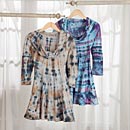 Tie-Dyed Tunic Hoodie