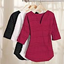 Petite Fringe Pullover