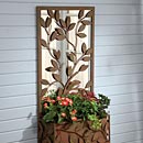 Calais Garden Mirrored Planter