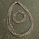 Piano Strings Necklace & Bracelet