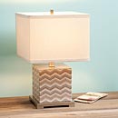 Zigzag Accent Lamp