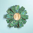 Mosaic Daisy Mirror
