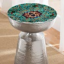 Aluminum Pedestal Stool