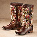 Spring Step Tapestry Boots