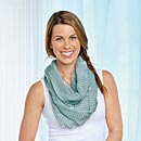 Polka Dot Infinity Scarf