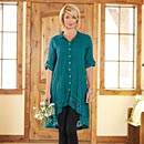 Lacy Duster and Embroidered Leggings