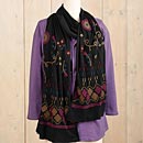 Bonita Embroidered Scarf