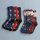 Nordic Floral Socks