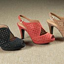 Clarks Peep-Toe Heels