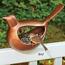Cast Aluminum Bird Feeder