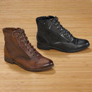 Earth Lace-Up Ankle Boots