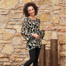 Lacy Flowers Tunic and Shapewear Leggings