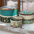Boho Nesting Boxes