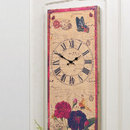 Garden Collage Wall Clock