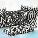 Black and White Pillow and Throw