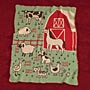 Farm Animals Knitted Throw