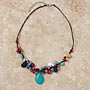 Turquoise Drop Necklace 