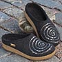 Haflinger Spiral Wool Clogs