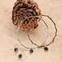 Pinecone Bangles and Earrings