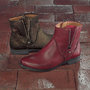 Earthies Double Zip Ankle Boots