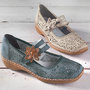 Rieker Doris Flower Mary Janes