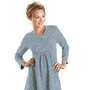 Dani Tunic Gray Stripe