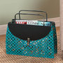 Metal Purse Magazine Holder