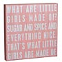 What are Little Girls Made of Sign
